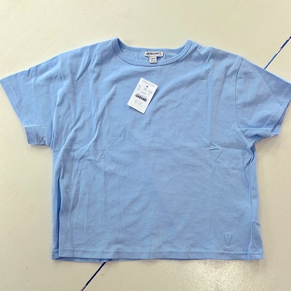 NWT J Crew Crewcuts Girls' everyday T-shirt in vintage jersey Size L (10-11) - Picture 4 of 6